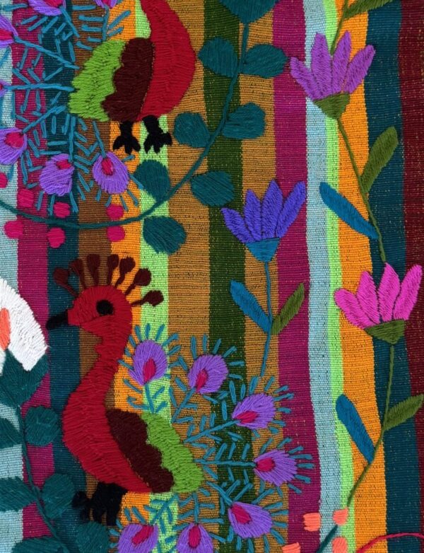 Striped Bird Textile - Image 2